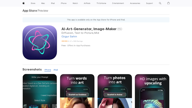 AI Art Generator | Image-Maker