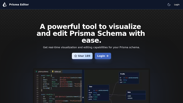 Prisma Editor